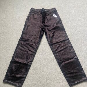 New with tags Old Navy OG Loose shine pants, size 8